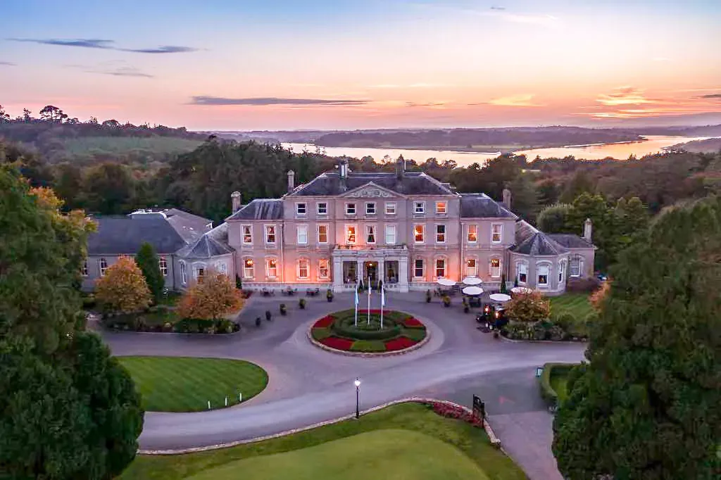 Faithlegg House Hotel at sunset